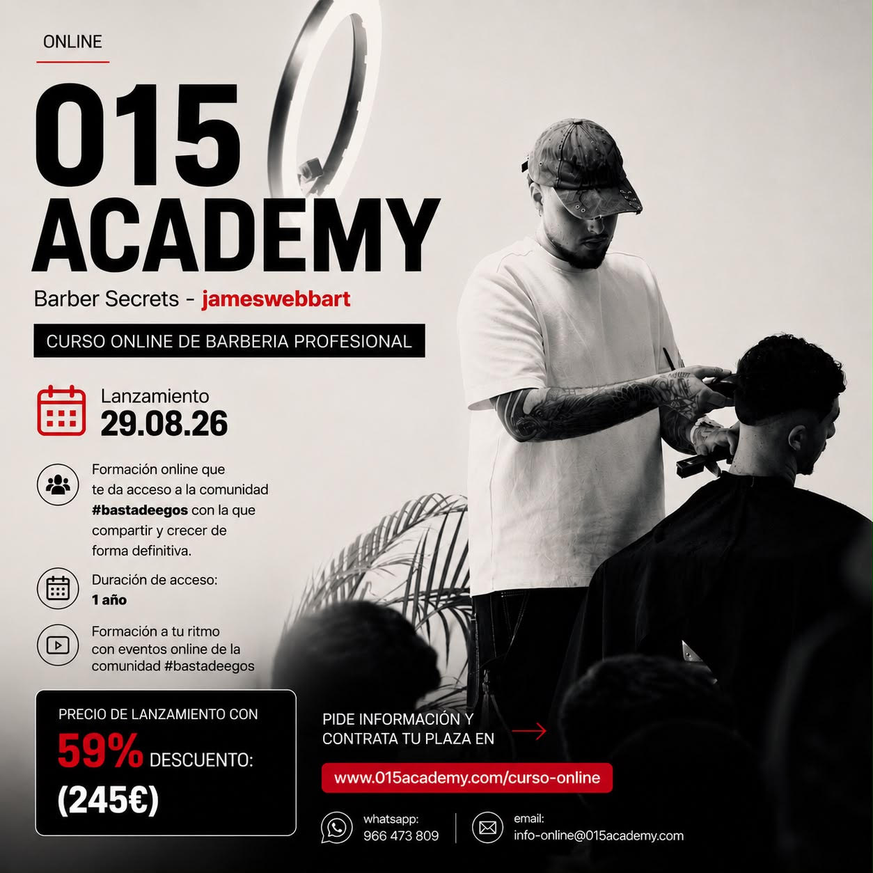015 Academy - Curso Online Barber Secrets